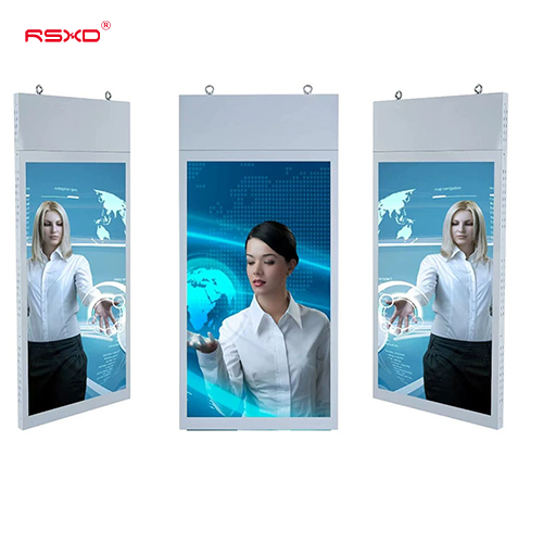 Hanging Double-Sided Digital Signage by RSXD